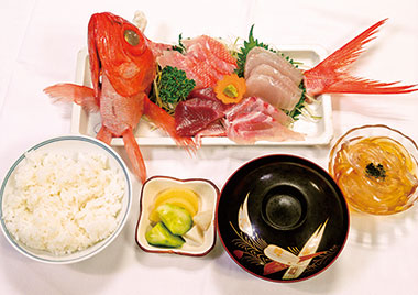 刺身定食の画像