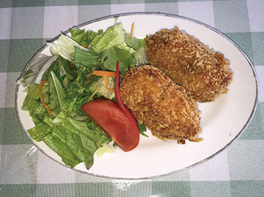 明日葉コロッケの画像