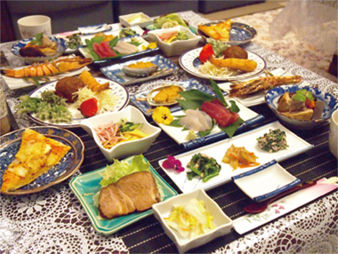 そうめいまるの夕食の画像