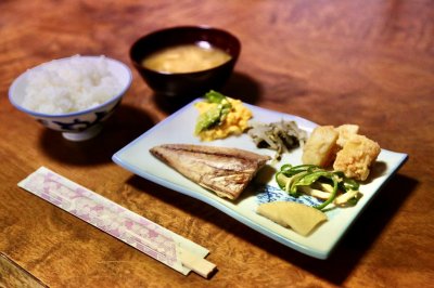 浜の家の朝食の画像