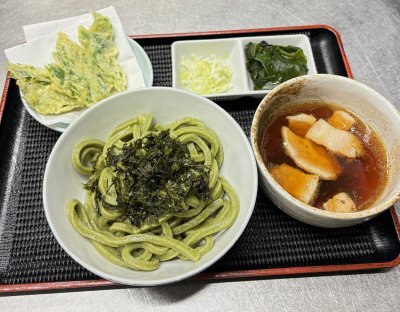 特製アシタバうどんの画像